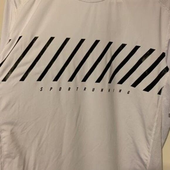 Liberty Pro Size Large White Short Sleeved Running Shirt - Picture 2 of 5